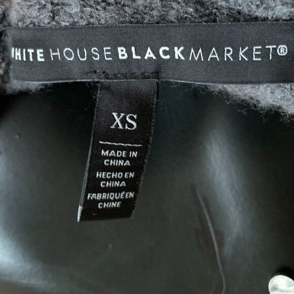 White House Black Market Double Ruffle Scoop Neck Long Sleeve Sweater Sz XS - Picture 12 of 13